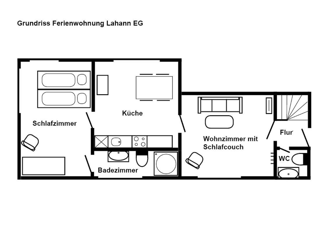 Ferienwohnung Lahann Saalfeld Saale Экстерьер фото